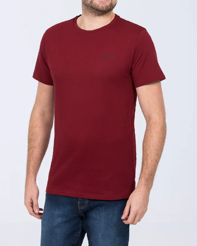 2t Santa Cruz Tall T-Shirt (burgundy)