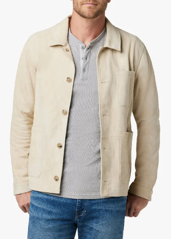 PARKER SUEDE CHORE JACKET